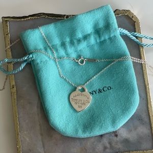 Heart Tag Pendant, Medium